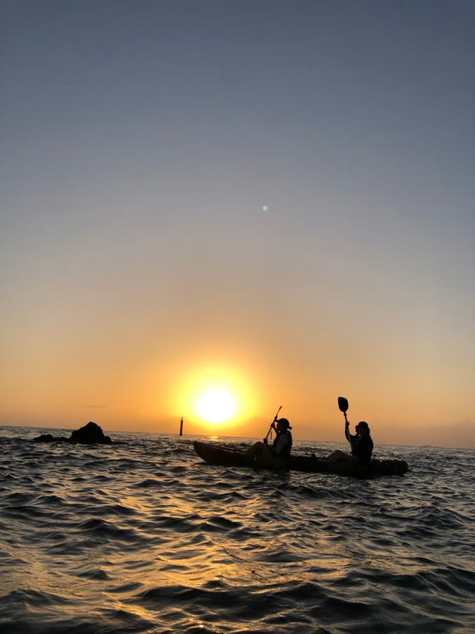 サンセットカヤック