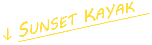 sunset kayak